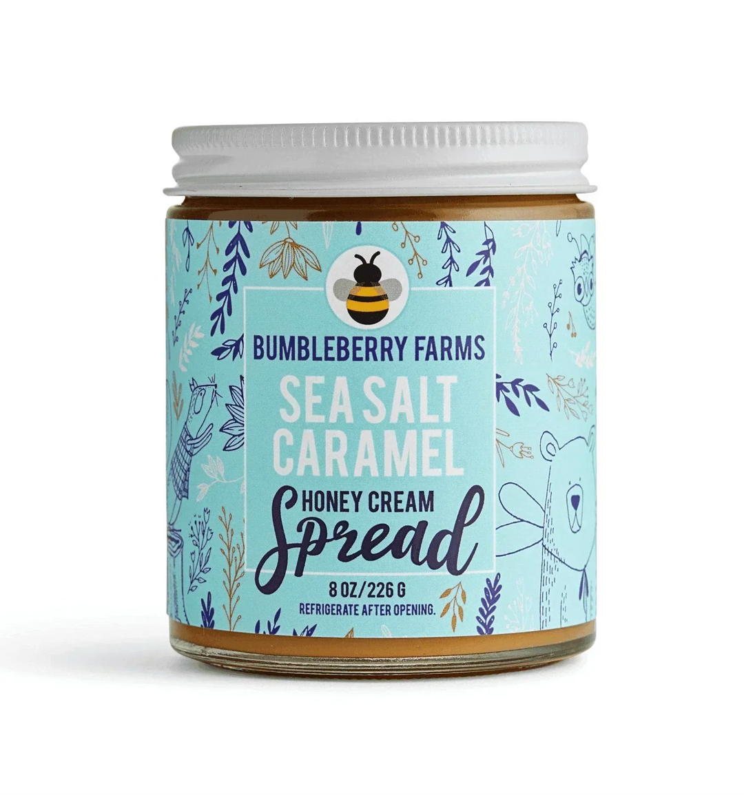 Sea Salt Caramel Honey Cream Spread - Giften Market