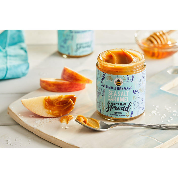 Sea Salt Caramel Honey Cream Spread - Giften Market