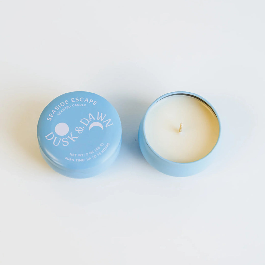 Seaside Escape Mini Tin 2oz Candle