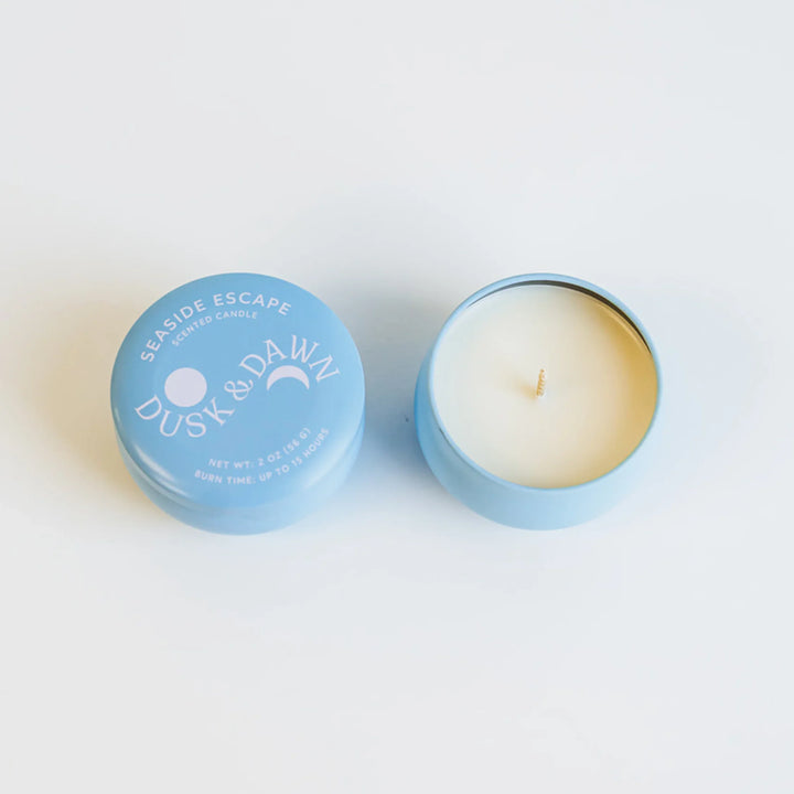 Seaside Escape Mini Tin 2oz Candle