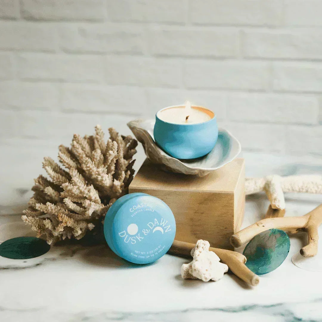 Coastal Mini Tin 2oz Candle - Giften Market