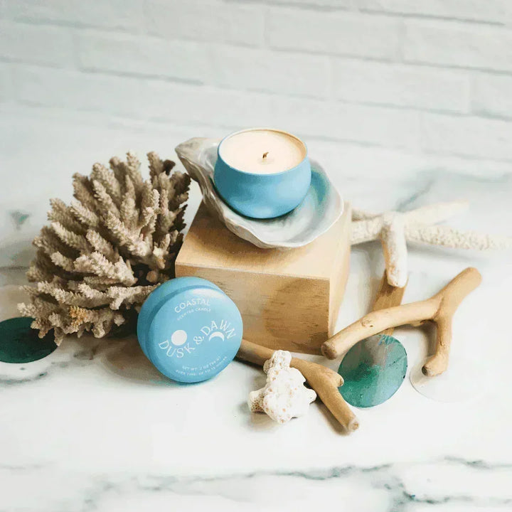 Coastal Mini Tin 2oz Candle - Giften Market