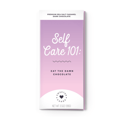 Self Care Chocolate Bar and Greeting Card - Giften Market