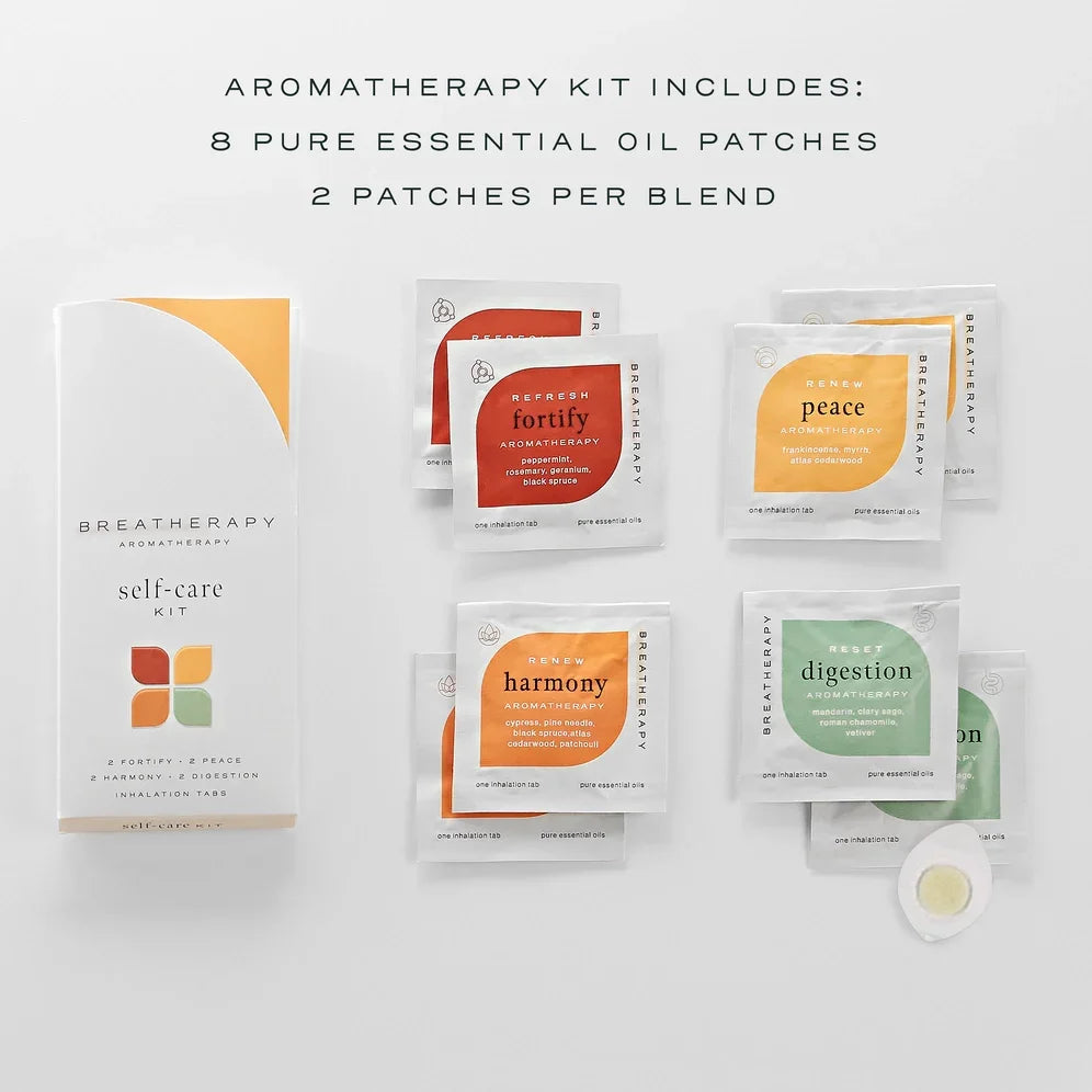 Self-Care Sampler Kit - Aromatherapy Inhaler Patch Set - Giften Market