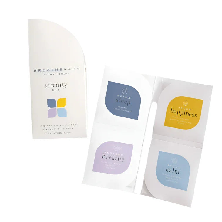 Serenity Sampler Kit - Aromatherapy Inhaler Patch Set - Giften Market