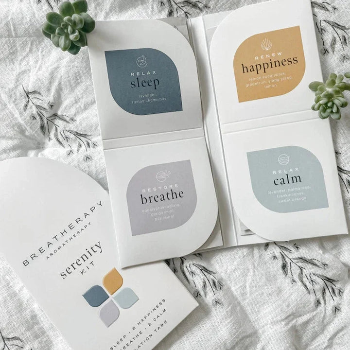 Serenity Sampler Kit - Aromatherapy Inhaler Patch Set - Giften Market