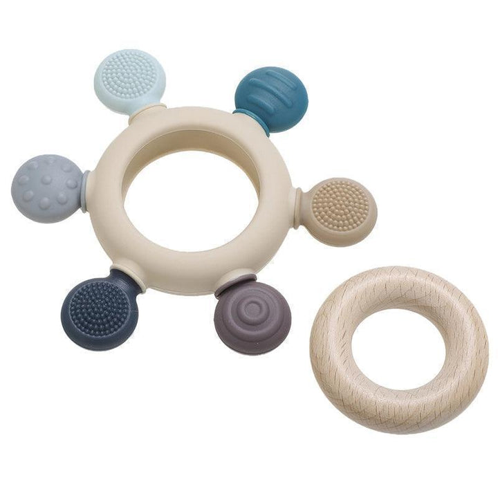 Silicone & Wood Teether - Giften Market