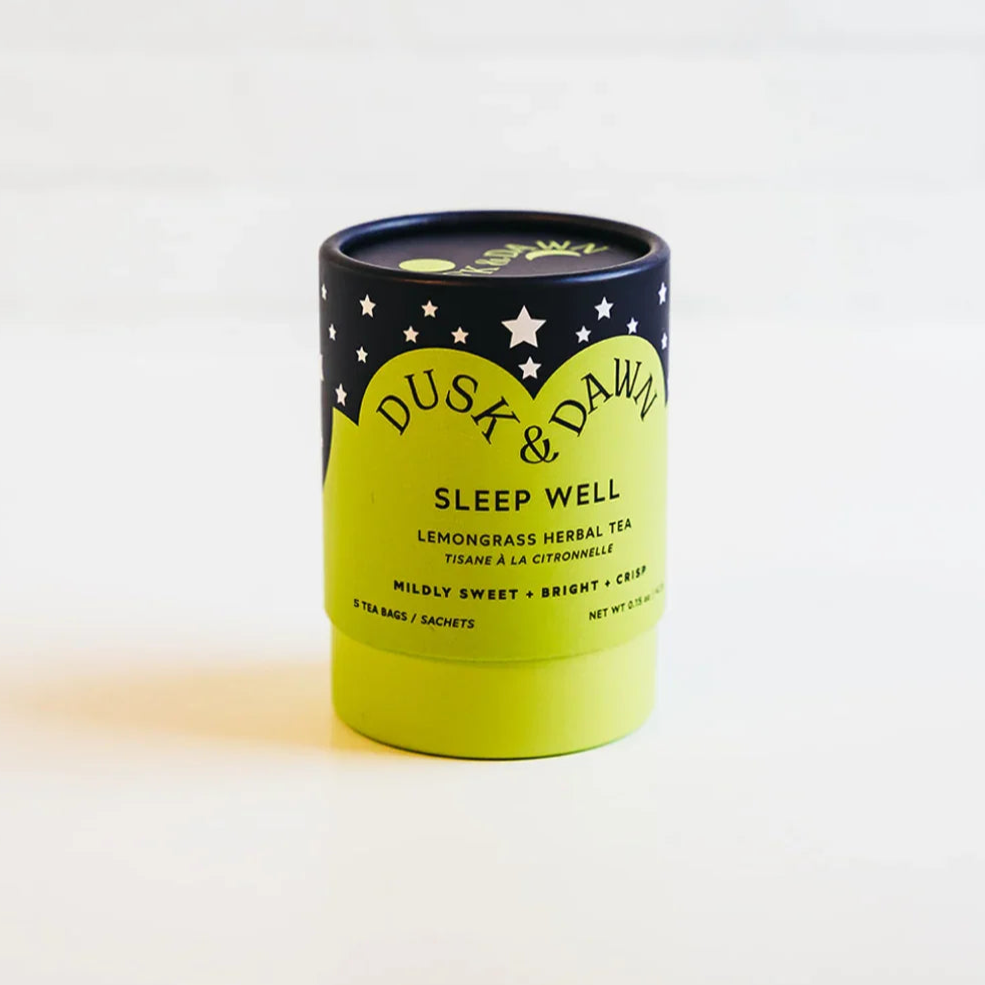 Sleep Well Herbal Tea Tube - 5 Tea Bags - Giften Market