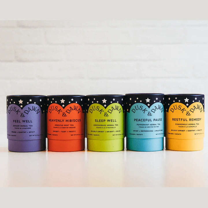 Sleep Well Herbal Tea Tube - 5 Tea Bags - Giften Market