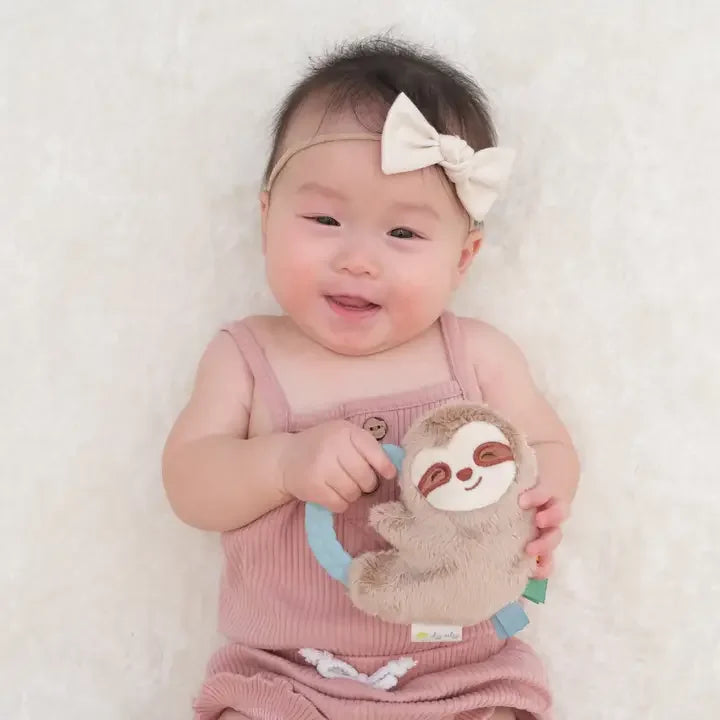 Sloth Ritzy Rattle Pal™ Plush with Teether - Giften Market
