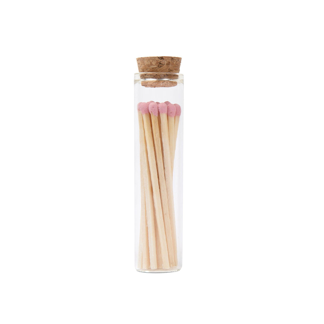 Small Apothecary Match Glass Jar - Tall - Giften Market