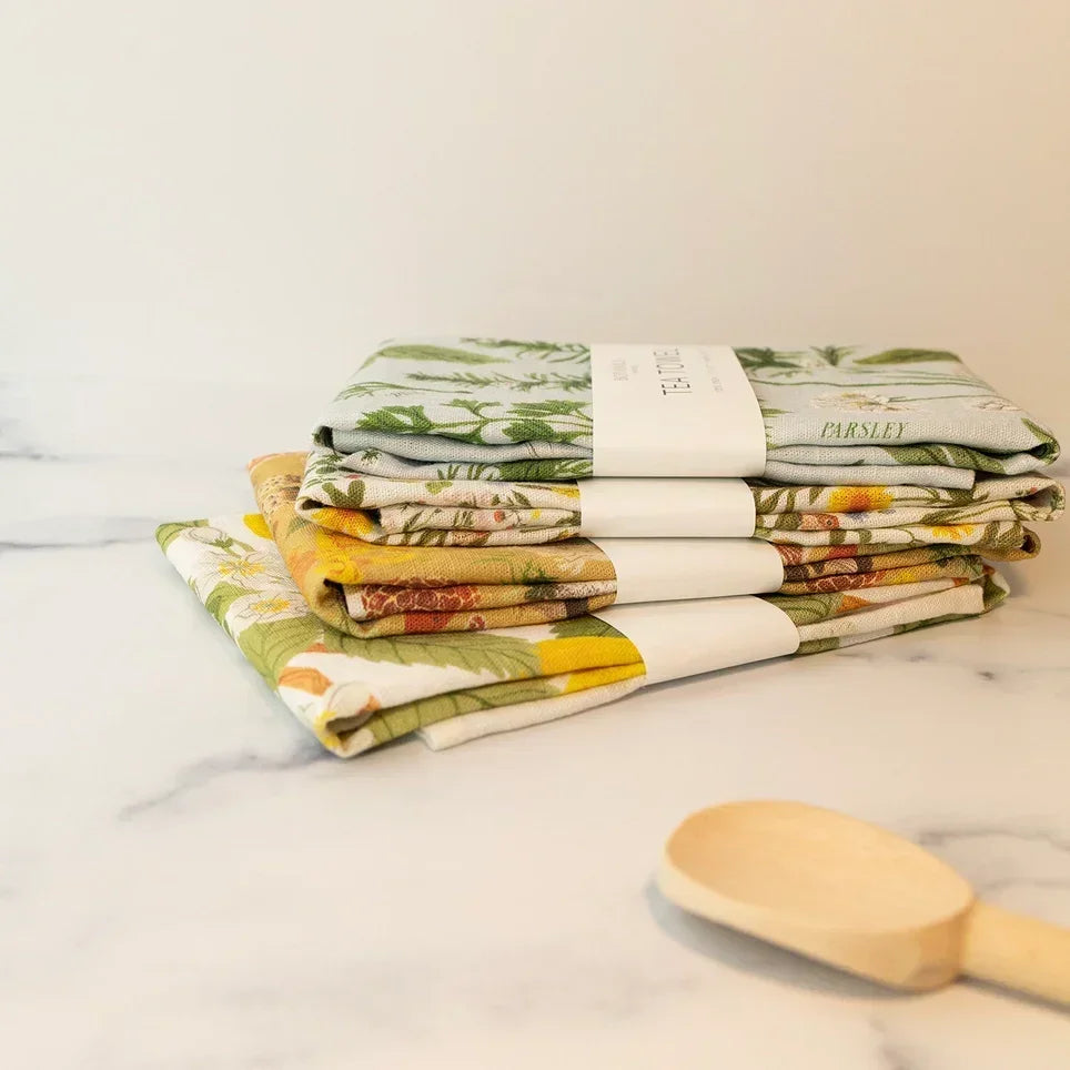 Songbirds - 100% Linen Tea Towel - Giften Market