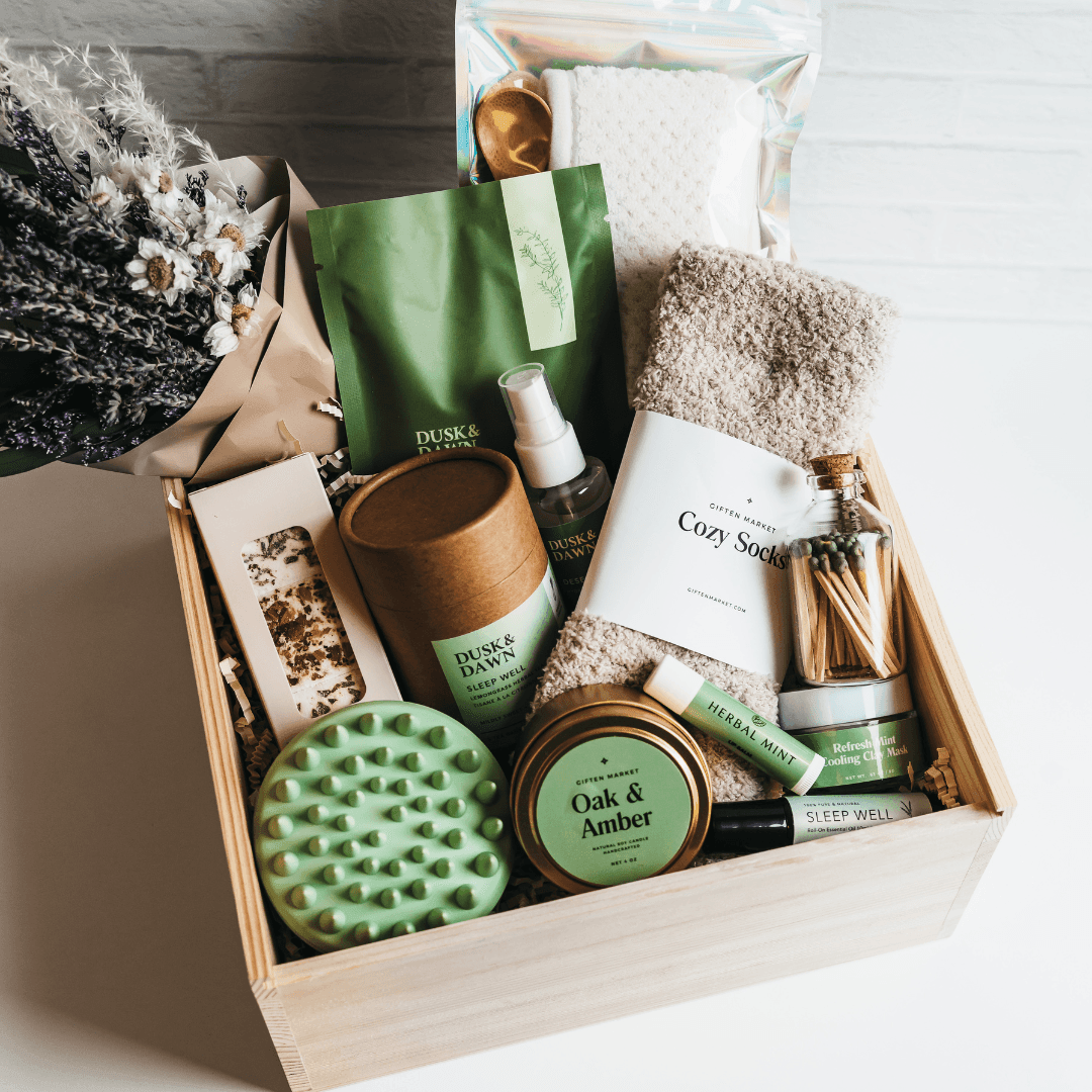 Soothing Sanctuary Luxury Gift Crate - Giften Market