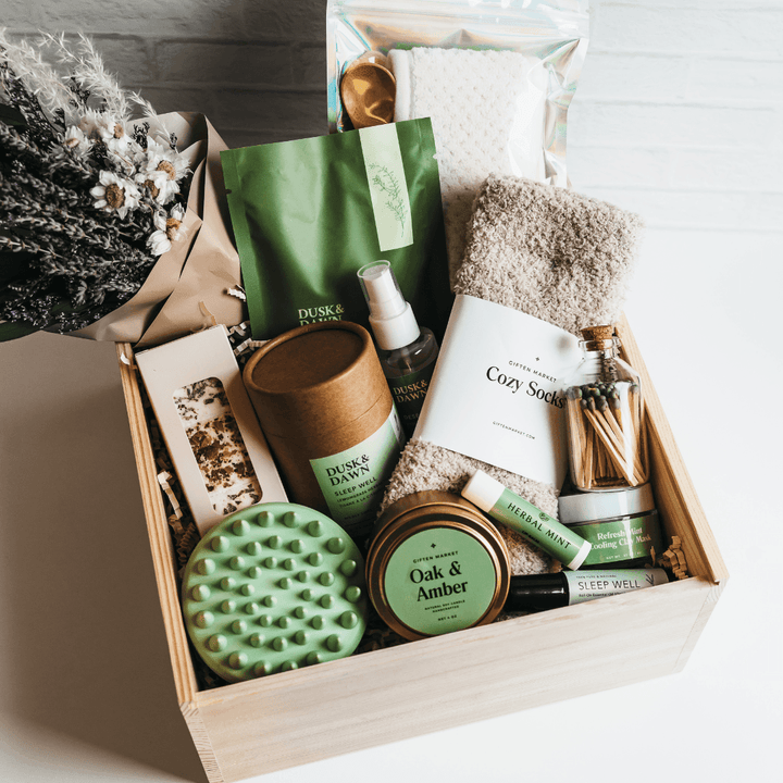 Soothing Sanctuary Luxury Gift Crate - Giften Market