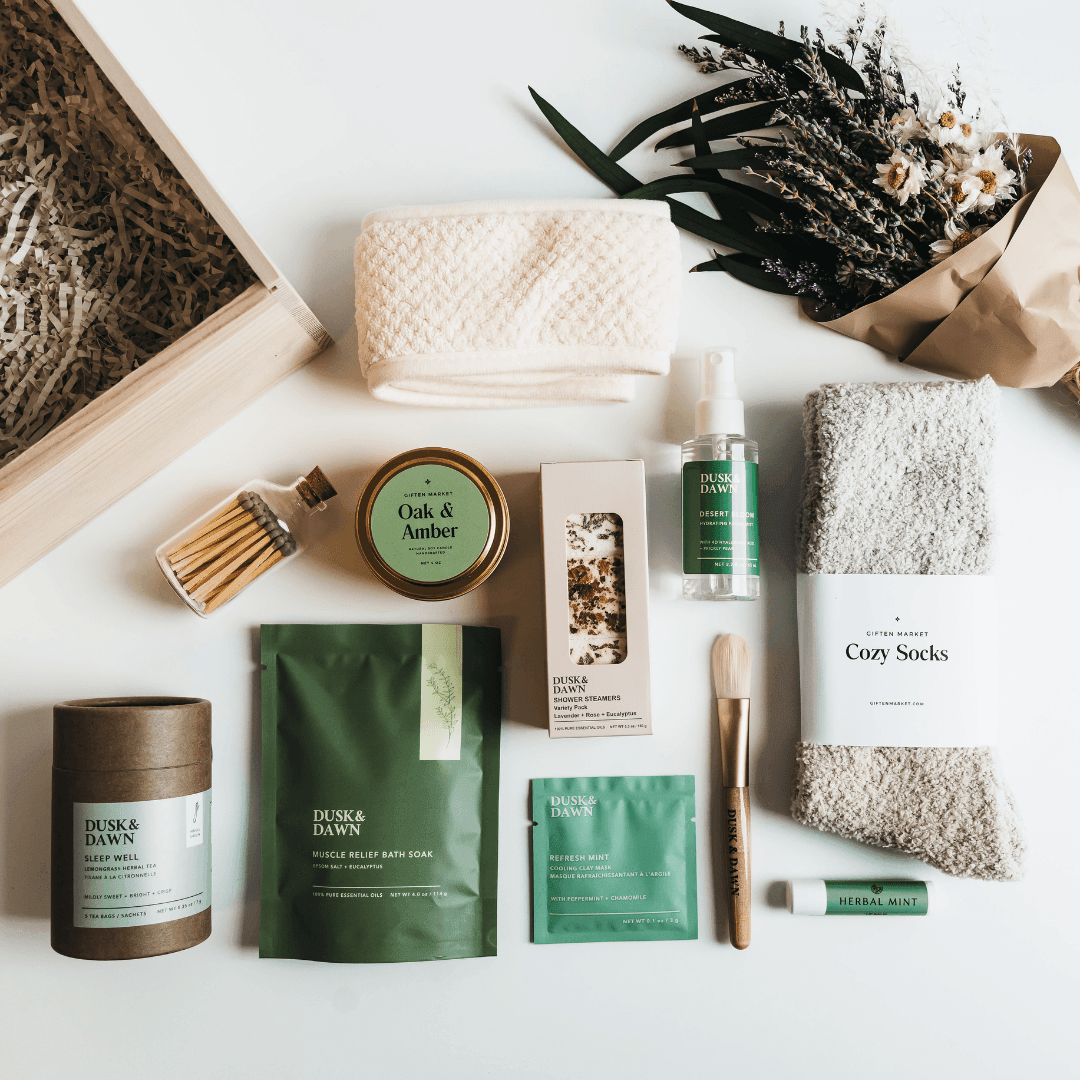 Soothing Sanctuary Luxury Gift Crate - Giften Market