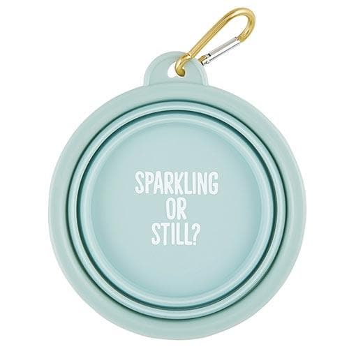 Sparkling Or Still? - Collapsible Dog Bowl - Giften Market