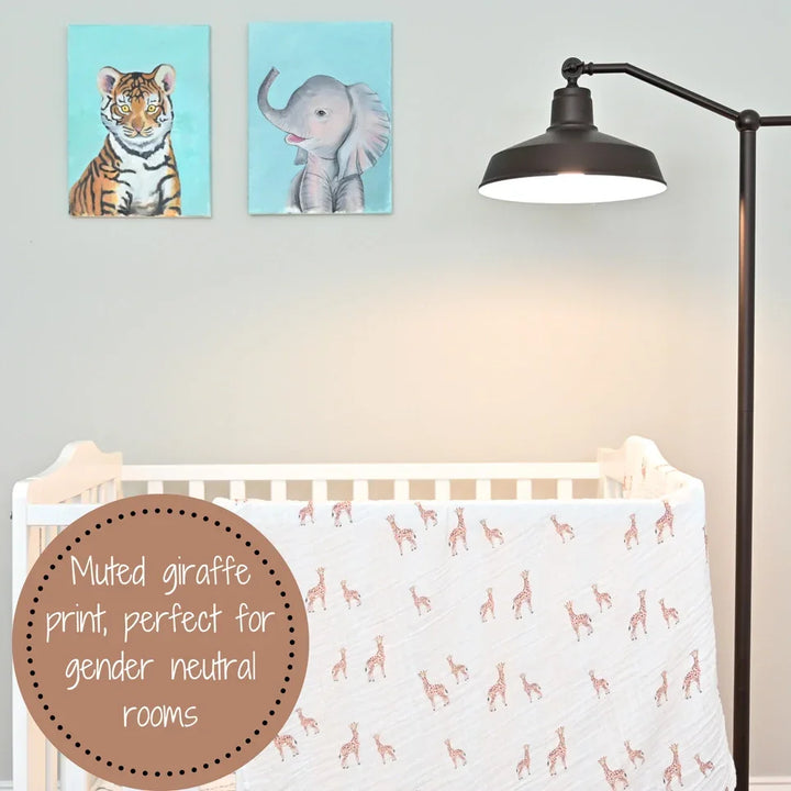 Stand Tall Baby Muslin Cotton Blanket - Giften Market