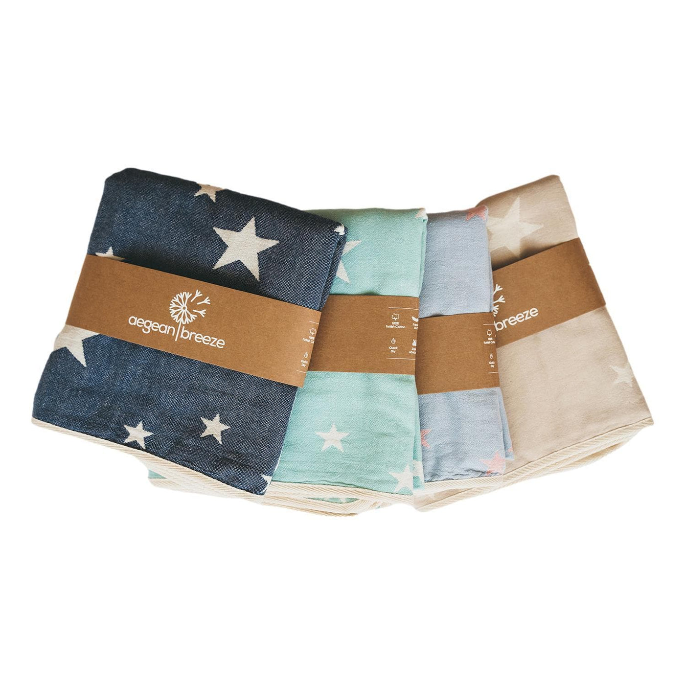 Star Print Reversible Baby Blanket - Giften Market