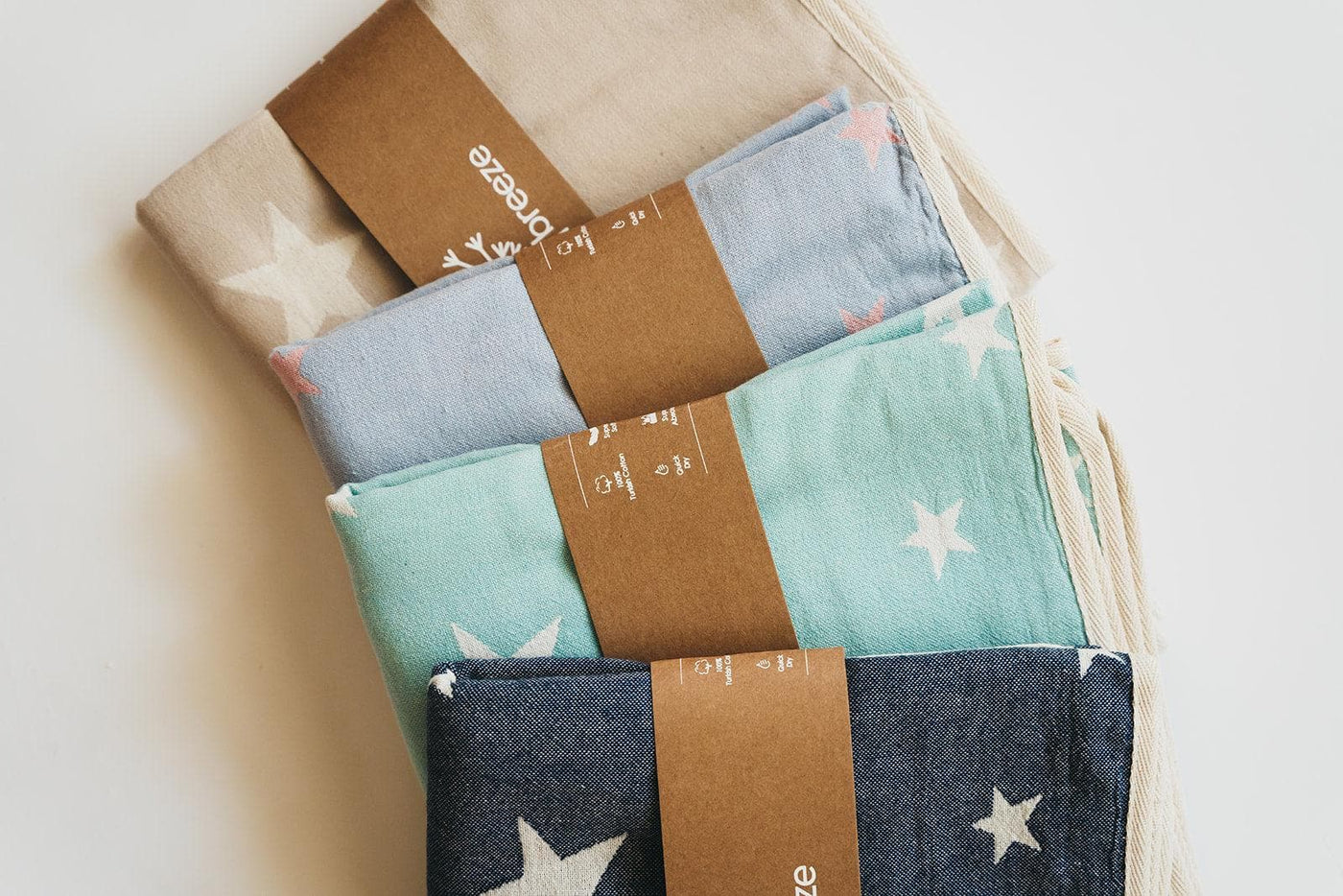 Star Print Reversible Baby Blanket - Giften Market