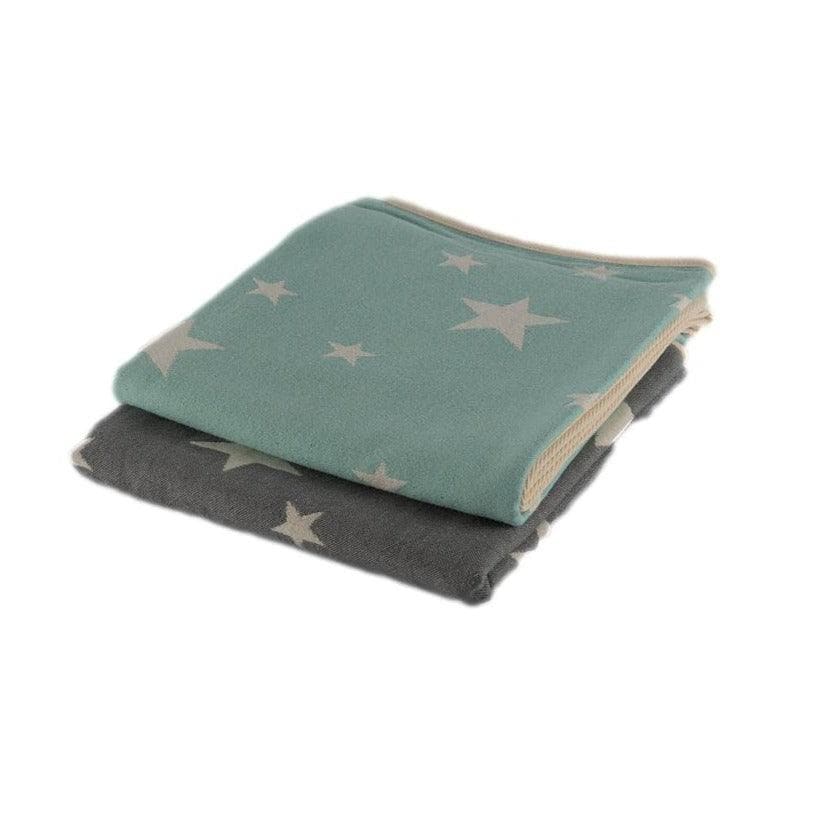 Star Print Reversible Baby Blanket - Giften Market