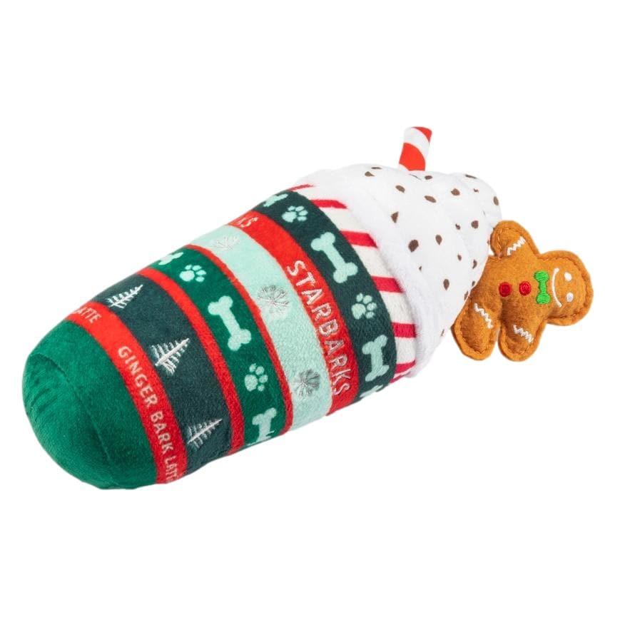 Starbarks Ginger Bark Latte Christmas Dog Toy - Giften Market