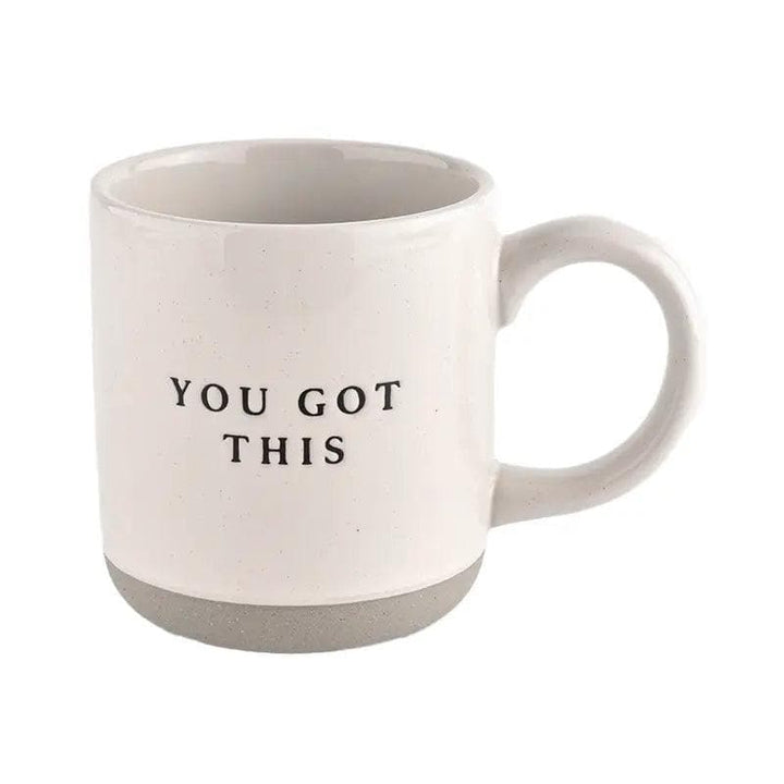 Stoneware Coffee Mug - "You Got This" - Giften Market