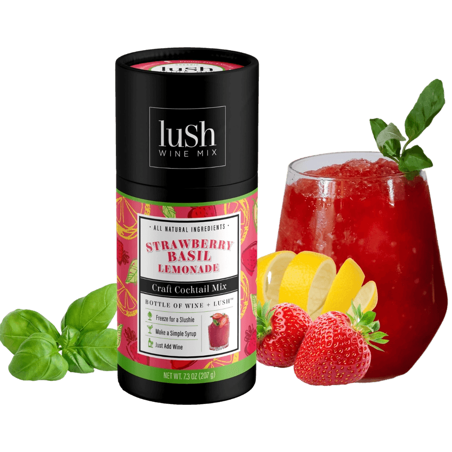 Strawberry Basil Lemonade Craft Cocktail Mix - Giften Market