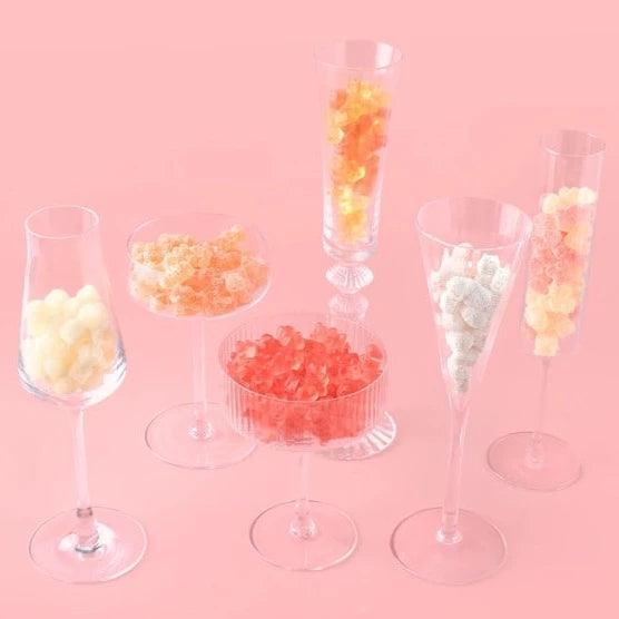 Strawberry Champagne Bears - Small Candy Cube - Giften Market