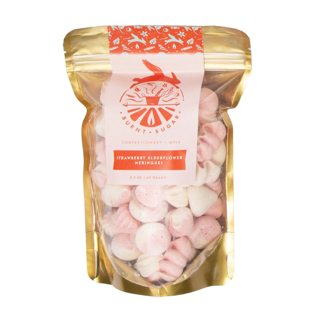 Strawberry Elderflower Meringues - Giften Market