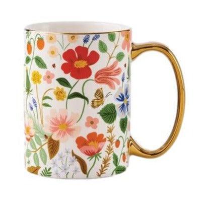 Strawberry Fields Porcelain Mug - Giften Market