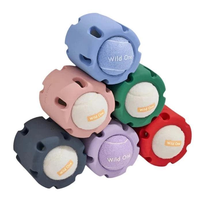 Strawberry Tennis Tumble Dog Toy - Giften Market