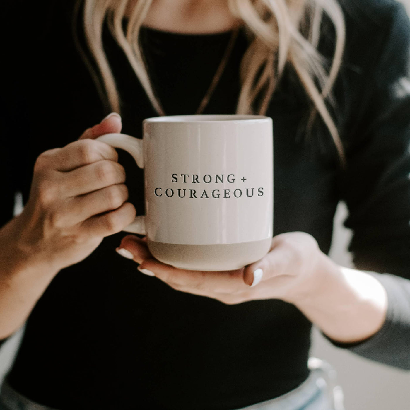 Strong + Courageous Coffee Mug - Giften Market