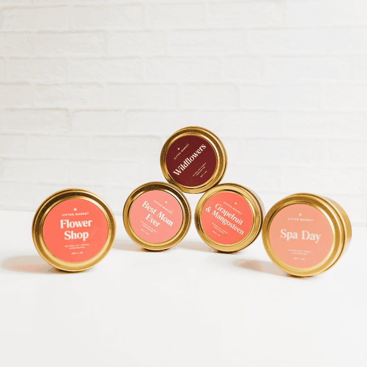 Sweater Weather Gold Travel Candle - Giften Market