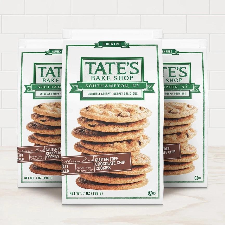 Tate's Bake Shop Gluten Free Chocolate Chip Cookies - Giften Market