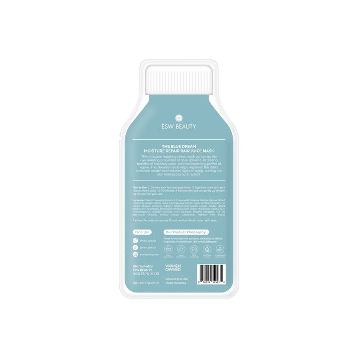 The Blue Dream Moisture Repair Raw Juice Mask - Giften Market
