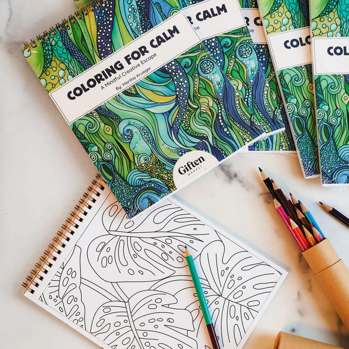 The Coloring For Calm Book