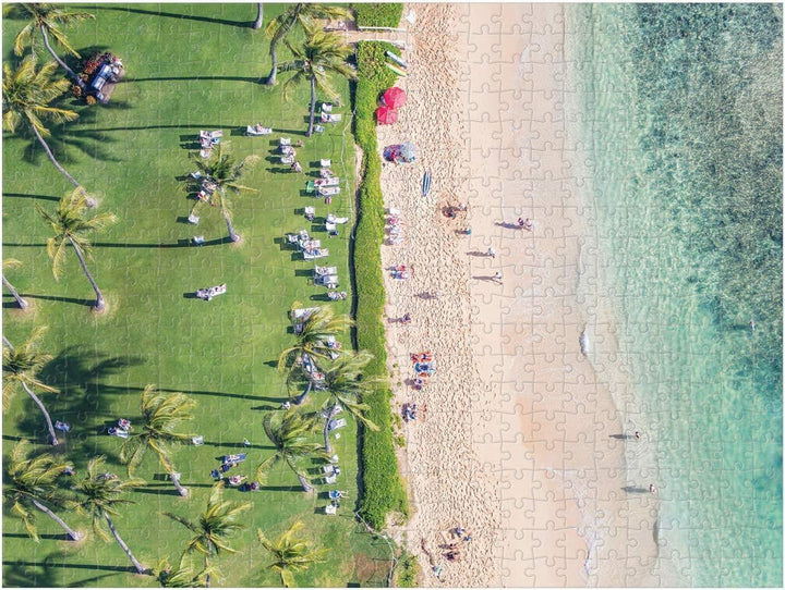 The Hawaii Beach Double Sided 500 Piece Puzzle - Giften Market