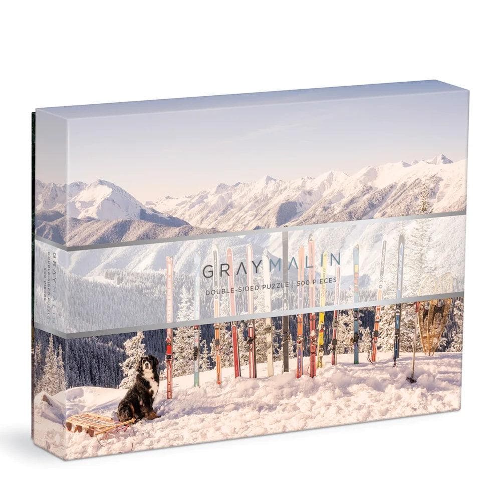 The Winter Holiday 500 Piece Double Sided Puzzle - Giften Market