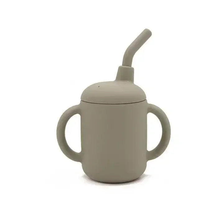 Toddler Silicone Sippy Cup with Straw - Giften Market