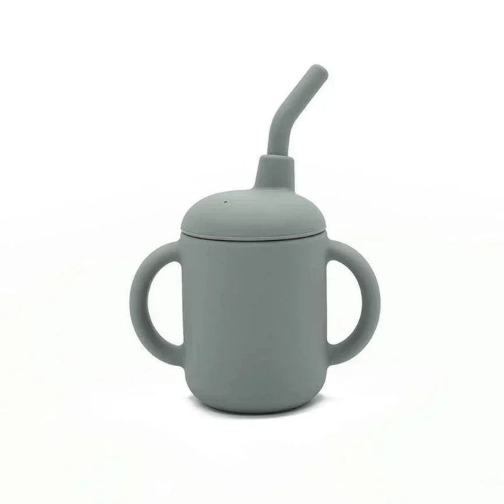 Toddler Silicone Sippy Cup with Straw - Giften Market