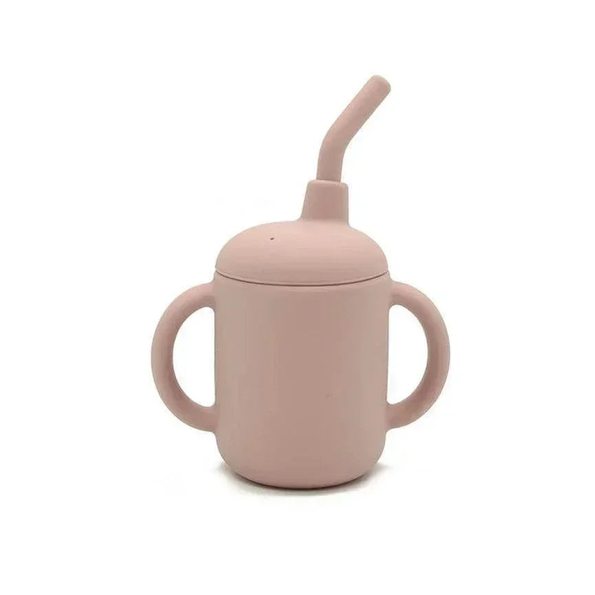 Toddler Silicone Sippy Cup with Straw - Giften Market