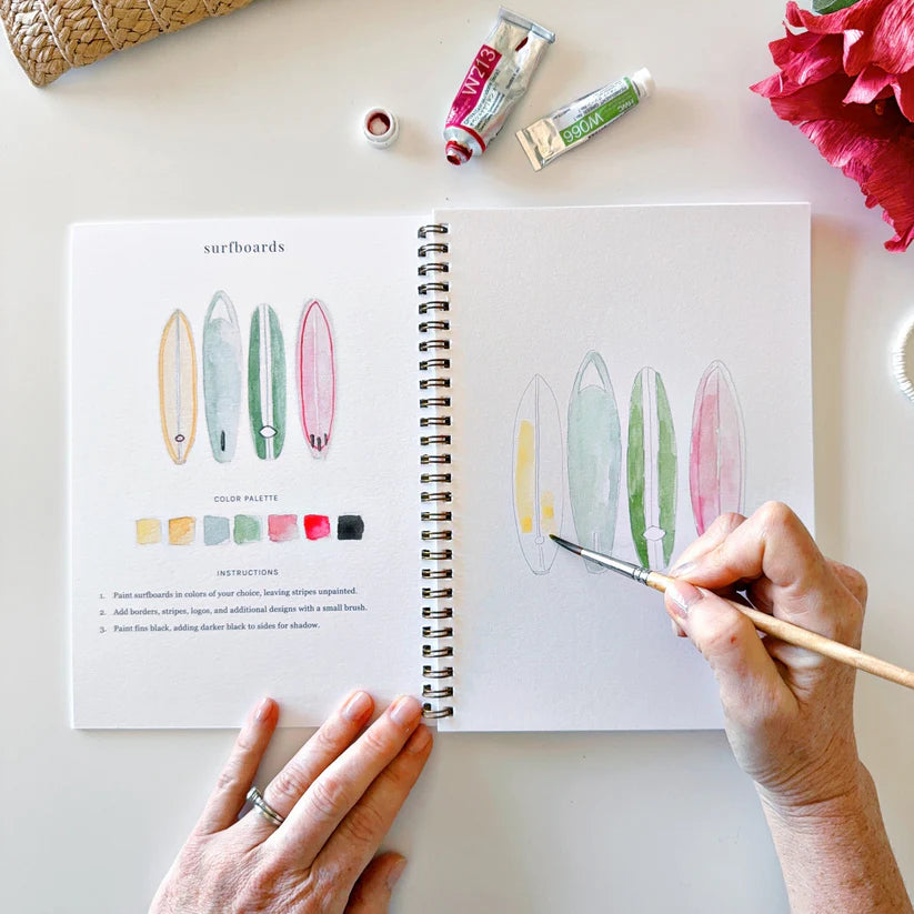 Tropical Watercolor Workbook - Giften Market