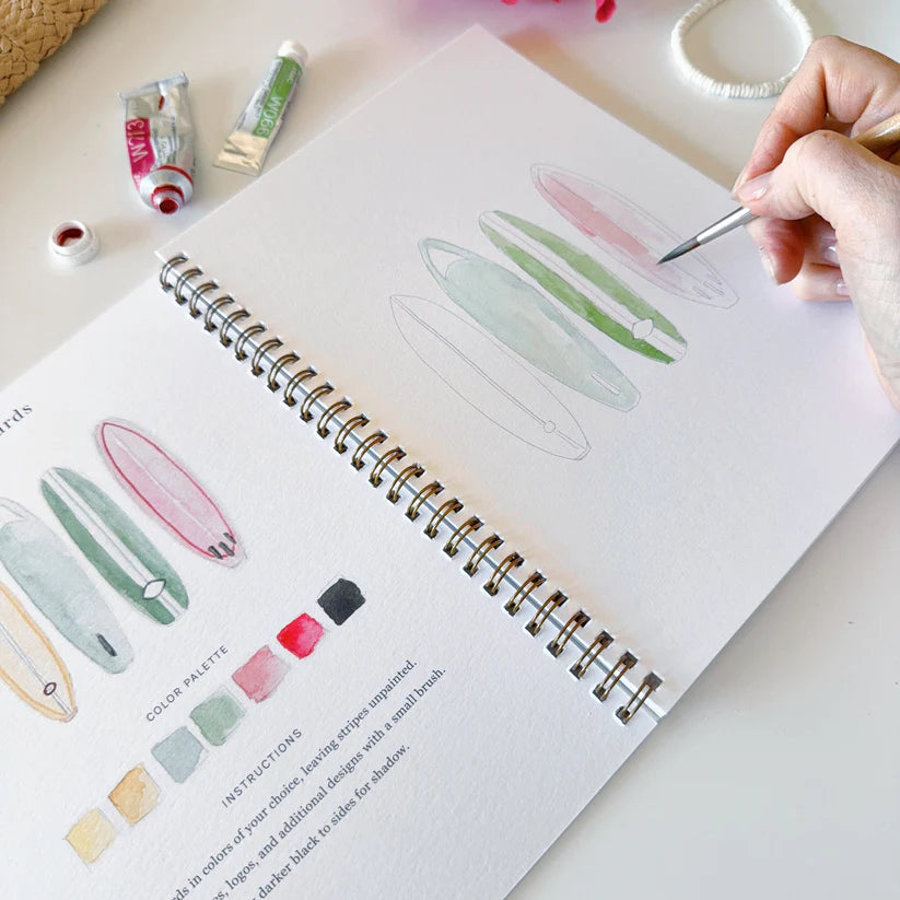 Tropical Watercolor Workbook - Giften Market