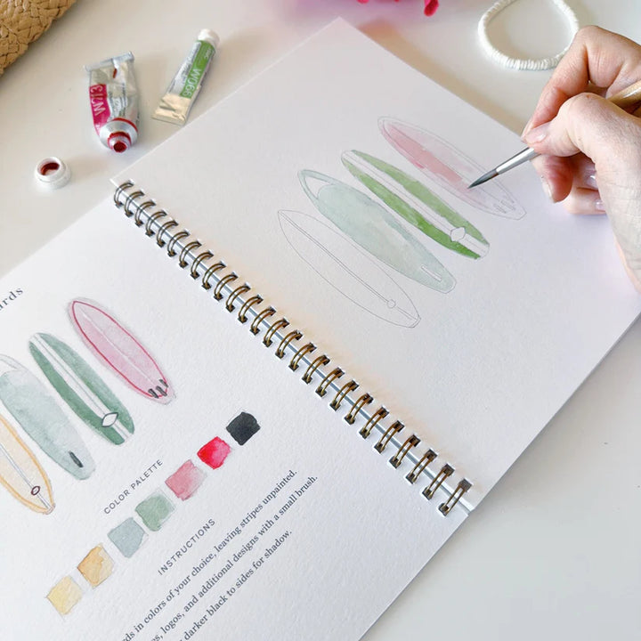 Tropical Watercolor Workbook - Giften Market