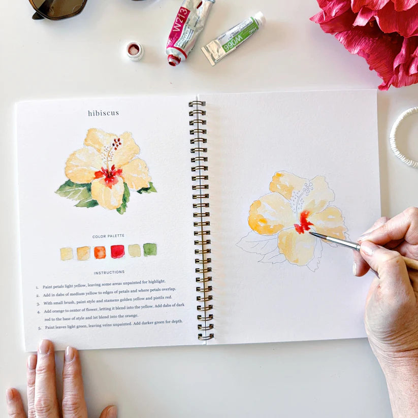 Tropical Watercolor Workbook - Giften Market
