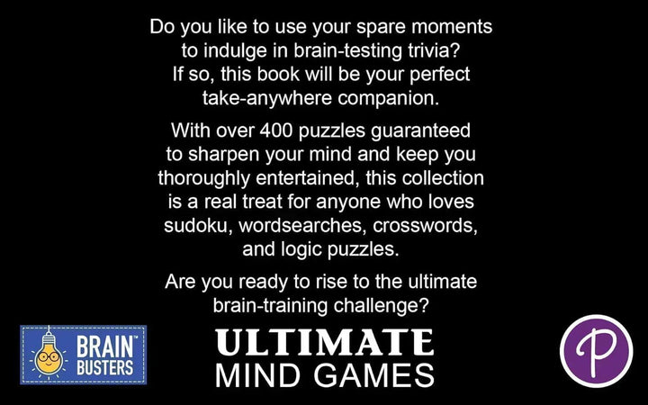 Ultimate Mind Games: Over 400 Puzzles - Giften Market