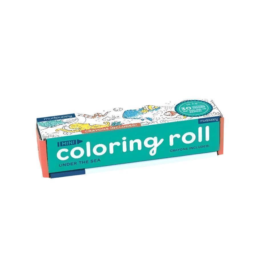 Under the Sea Mini Coloring Roll - Giften Market