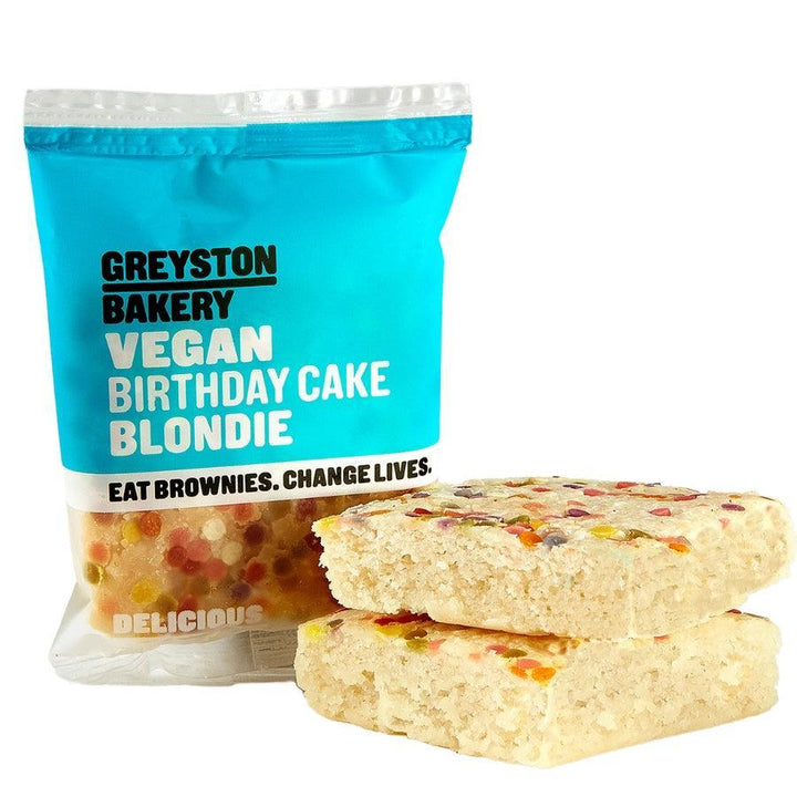 Vegan Birthday Cake Blondie - Giften Market