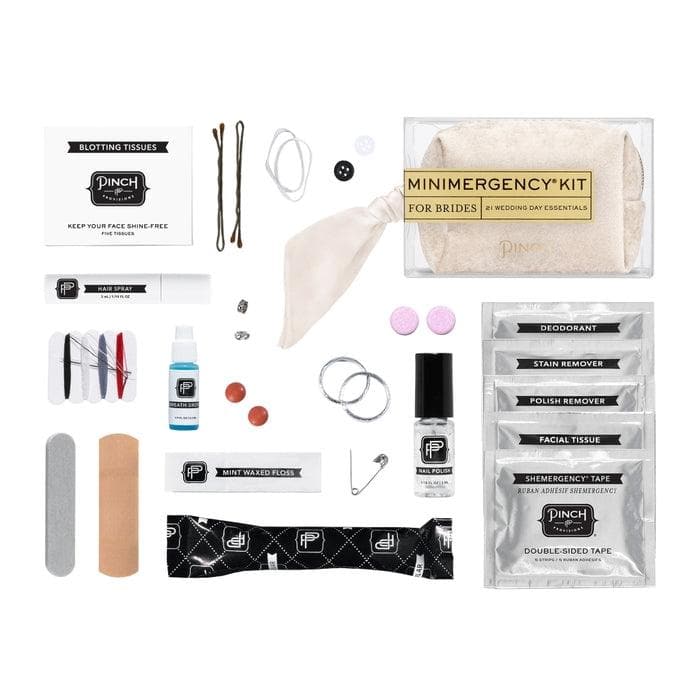 Velvet Minimergency Kits for Brides- Ivory - Giften Market