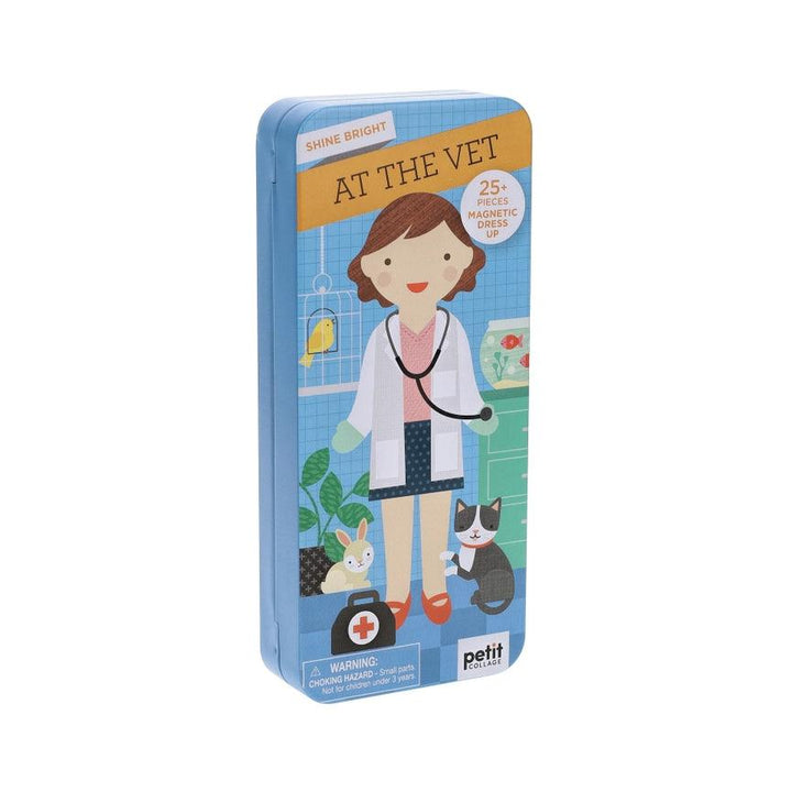 At the Vet Magnetic Dress Up Play Set